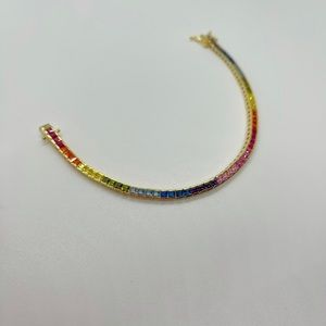 Women’s Rainbow studded bracelet